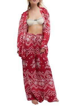 Free People Women's Dreamy Days Pajama Set, Size SMALL